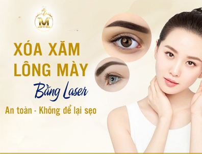 HÚT MỰC XĂM LÔNG MÀY